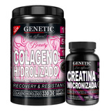 N°1 Colágeno Beauty Resveratrol Q10 Energía Creatina Genetic