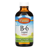 Carlson Labs Vitamina B6 Piridoxina Liquida 120 Ml Sabor Limonada De Bayas