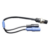 Adaptador  De Headset Mic X Footswitch Para Radios Kenwood