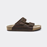 Sandalias Hombre Ringo De Cuero Vacuno Con Hebillas Birk