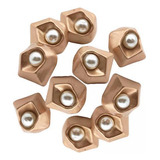 6 X 10 Botones De Perlas Para Decoración De Sujetadores De
