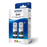 Paquete De 2 Tintas Color Negro Epson Ecotank 544 673717/ctc