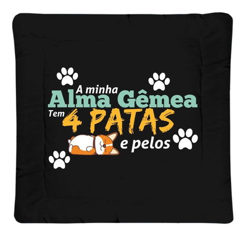 Colchonete Cama Caminha Pet 45x45 Cachorro Gatos