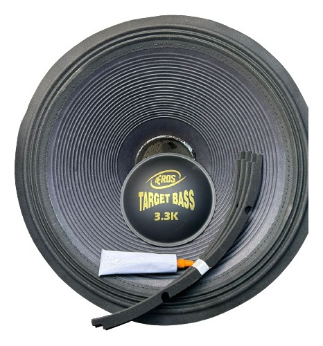 Kit Reparo Alto Falante Eros Target Bass 3k3 1650 Rms 18 Pol