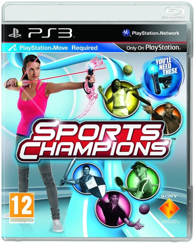 Sports Champions 1 + 2 (ps Move) Ps3 Juego Original 