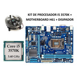 Kit I5 3570k + Motherboard Ga-h61m-ds2 + Disipador Nuevo