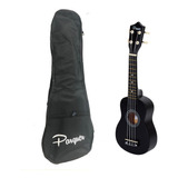 Ukulele Acústico Soprano Parquer Fzu-002 Negro