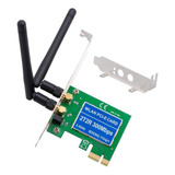 Placa Pci-e Wifi Wireless 300mbps Suporte Perfil Baixo