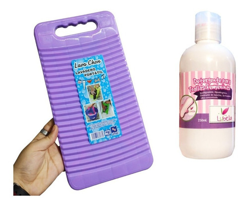 Detergente Lubella +  Mini Lavadero Portátil 