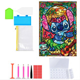 Kit 5d De Pintura Con Diamantes Stitch Diy