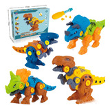 Niños Ensamblados Dinosaurio Modelo Combinó Juguetes