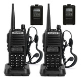 Set X 2 Handy Baofeng Uv-82 Bi-banda 128ch 20km + 4 Baterías