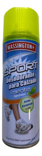 Desodorante Antitranspirante Wassington Sport Menta 180cm3