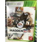 Madden 12 Xbox 360 Original Excelentes Condiciones