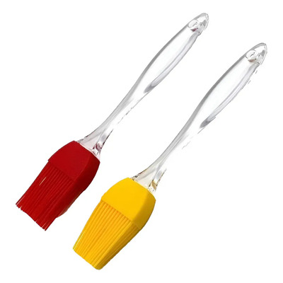 Set Espátula Miserable Y Brocha Silicón Repostería Multicolor
