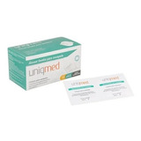 Álcool Swabs 70% Lenços P/ Assepsia Umedecidos 100un Uniqmed