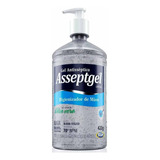 Álcool Gel Antisséptico 70º Inpm 420g Asseptgel Higienizador