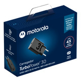 Fonte 30w  Original Motorola Usb-c Aparelhos Diversos