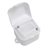 Caja Capsulada Exterior 1 Punto 10amp Taad Blanca O Azul