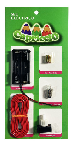 Set Circuito Eléctrico Escolar 5pzs