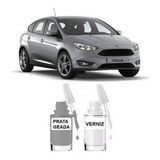 Tinta Tira Risco Automotivo Ford Focus Prata Geada