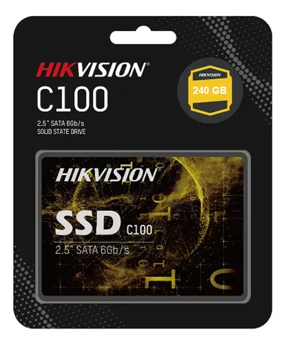 Disco Sólido Ssd Hikvision C100 240gb, 2.5 , Sata3, 3d Nand