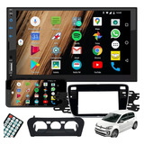 Combo Pantalla Blauline 7 Pul + Marco Adaptador Vw Up 2015