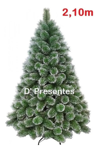  Árvore Pinheiro De Natal 2,10m Modelo Luxo C/566 Galhos