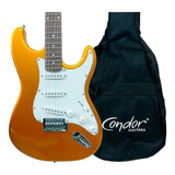Guitarra Condor Strato Rx10 Gdn Dourada