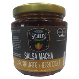 Salsa Macha Artesanal Gourmet Cacahuate Y Ajonjolí 5 Chiles 