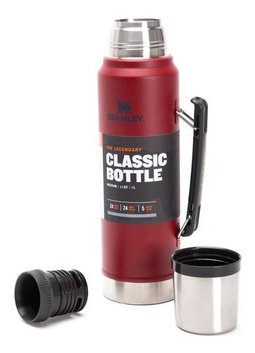 Stanley Termo Clasico 1 Lts. (rojo)