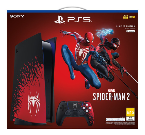 ..:: Consola Playstation 5 Lector ::.. Edicion Spider Man 2
