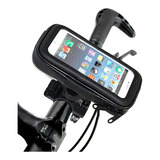 Soporte 360° Funda 6.3 Impermeable De Celular Para Bicicleta