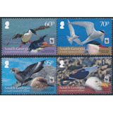 2012 Wwf Fauna- Aves Marinas- Georgia Sur Is. (sellos) Mint