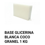 Base Para Jabon Glicerina  Blanco  1 Kilo