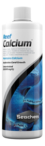 Seachem Reef Calcium 250ml Mantém Ph Concentrado De Cálcio