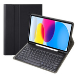 Capinha Com Teclado Silencioso Para iPad 9º Geração 10.2''