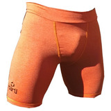 Id231 Boxer Calza Hartl Strech Casual Deportivo Naranja