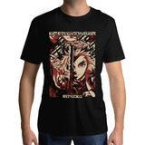 Playera Kyjur Rengoku- Demon Slayer Hombre Cuello Redondo