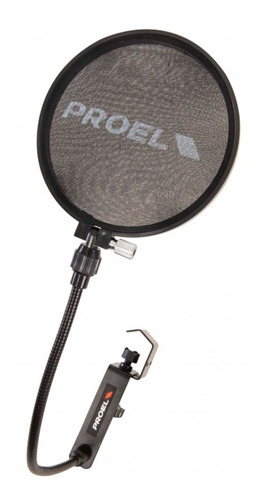 Proel Apop50 Pop Filter Cuello De Ganso Flexible Antipop