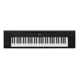 Piano Portatil Yamaha Np-15b Ligero 61 Teclas Negro