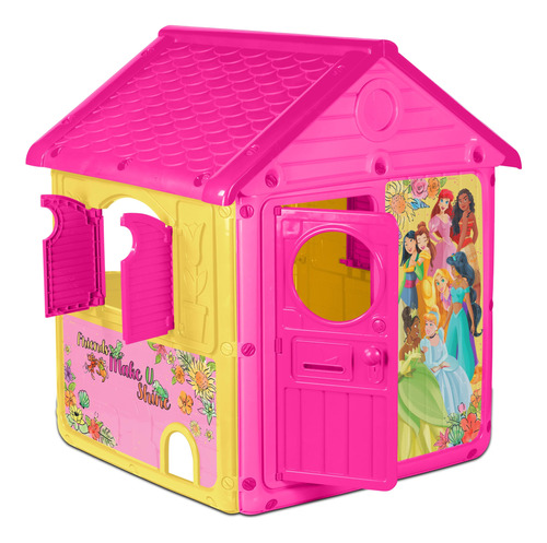 Casita Infantil Rosa Con Unicornios