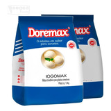 Base Sabor Pó Iogurte P Sorvetes Doremax Iogomax 1kg Kit 2un