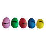 Kit 5 Ovinhos Chocalho Shaker Ganza Liverpool Egg Liegg-5