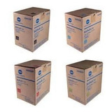 Tnp49 Genuino Konica Minolta Toner Value Pack, Negro, Cian, 