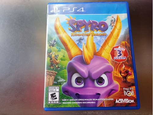 Juego De Playstation 4 Físico,spyro Reignited Trilogy,3 En 1