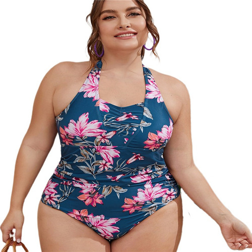 Traje De Baño Mujer  Talla Grande Bikini Traje De Baño