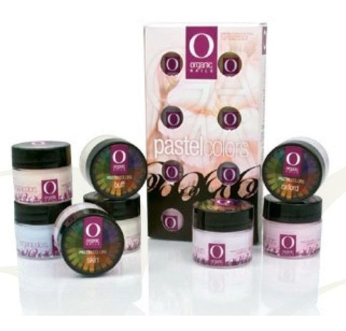 Colección De 8 Polímeros De 7g Organic Nails. Variedades