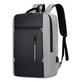 Bolso Morral Portatil Impermeable Con Cagador Usb 