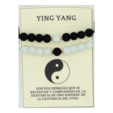 10 Kits Ying Yang De Elástico Parejas Amor Amistad 